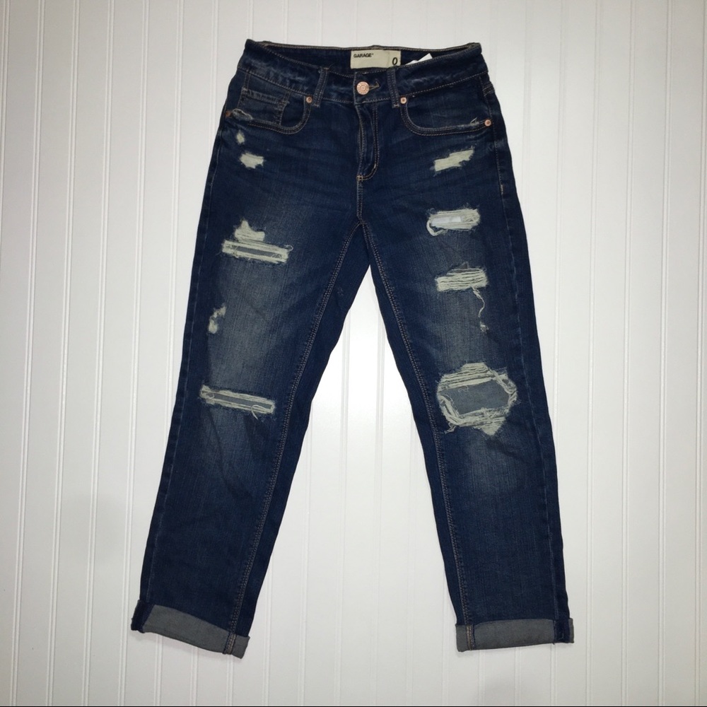 Garage Girlfriend Distressed Jeans